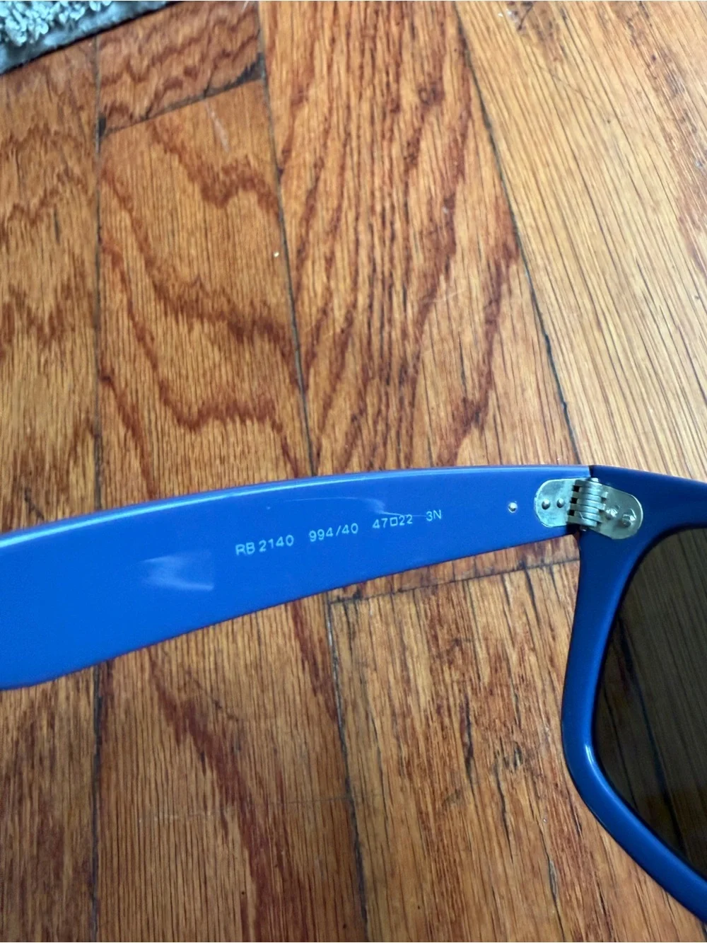 Ray-Ban Wayfarer RB2140 994/40 rare prints/ special series Madreperla Blue